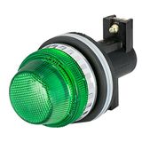 Pilot light, green, without lamp, E14 7W, direct supply