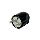 FWKC Universal black angled plug