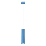 Pendant lamp KARBON 1 azure