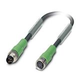 SAC-4P-M 8MS/1,0-PUR/M 8FS - Sensor/actuator cable