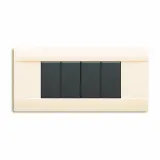 PLATE  THERMOPL.6 MOD. BLANC WHITE