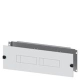 ALPHA assembly kit 2x 3KF1 up to 80 A, H=200 mm, W=600 mm for devices