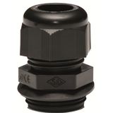Cable Gland with slats ATEX EXE Polyamide 66 M20 Black RAL 9005