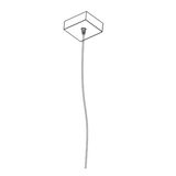 Transparent cable 3x0,75, box RAL9007