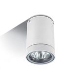 WHITE CYLINDER GU10 10W IP54