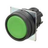 Pushbutton A22NZ Ã˜22, bezel plastic, FLAT, Alternate, CAP COLOR Opaque A2270200F