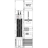 WF29KK43T 9RE 2FB Complete panel according to FNN In 200A with three-point fastening