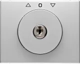 Centrd. + closing jal. (0-st remove.) berker K.1/K.5, aluminium