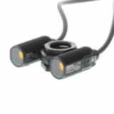 Photoelectric sensor, M18 threaded barrel, plastic, red LED, through-b E3FA2022M