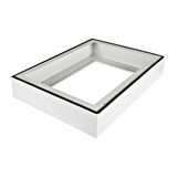 Base set H=100 for wallmount enclosure W=600 D=600, RAL7035