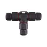 Cable T-connector L20, 2-pin, IP67, screw