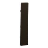 Push button, KNX, Merten System Design, 1gang, rockers, mocca metallic