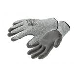 FUHSE Pu-coated anti-cut protective gloves HPPE grey/black 10