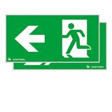 PURESIGN 150 TEC-GP SP2-E002-LR WH - Escape sign