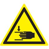 Adhesive for triangular danger sign - Side: 140 mm