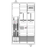 WG39KK41 9RE 3FB Complete cabinet according to FNN In 200A with three-point fastening