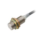 Proximity sensor, inductive, Al swarf resistant,  nickel-brass, short E2EZ7023M