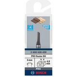 Straight bit, 6 mm, D1 4.8 mm, L 12.4 mm, G 51 mm