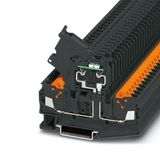 QTC 2,5-HESILED 24 (5X20) - Fuse modular terminal block