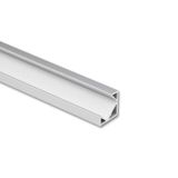 Corner aluminum profile RT2 18x18mm without diffuser 2m