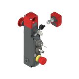 NG series safety switch with lock and integrated control devices, with actuator