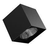 AR CEIL SQ V 7W 830 SYM15 BK ON LEDV