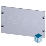 Masking frame 3VM11 (160 A), 4-pole, fixed-mounted, drive: direct, front-mounted rotary operator, RCD: without, H: