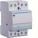 Contactor 25A, 3NO+1NC, 12V