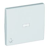ROCK F/LIGHT SWITCH/PUSH-BUT W/LAMP SYMB WHIT
