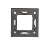 Single frame, black matt