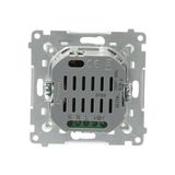 Quadruple socket outlet with SCHUKO earthing - IP44 version - flap in colour of the cover, 16A, quick connection, dark grey