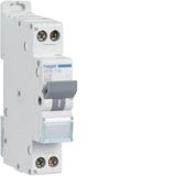 1P+N 3kA Curved C-16A Magnetothermic Screw Circuit Breaker, 1 Module