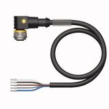 Actuator and Sensor Cable, PVC Connection Cable   WKC4.5T-P7X2-6/TEL
