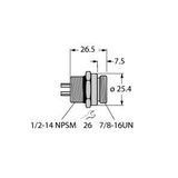 FOUNDATION™ Fieldbus Receptacle Front-Mounted   RSFV 49