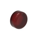 Red rubber boot for flush and illuminated flush pushbuttons