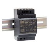 HDR-60-48 DIN rail power supply, 60W, 48V, 1.25A, MEAN WELL