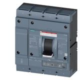 circuit breaker 3VA6 UL Frame 800 breaking capacity class C 100 kA @ 480 V