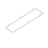 RECESSED MOUNTING FRAME, 1200/300 wh