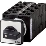 T3-8-8454/E Reversing multi-speed switches, T3, 32 A, flush mounting, 8 contact unit(s), Contacts: 16, 60 °, maintained, With 0 (Off) position, 1-Y-0-Y-2, Design