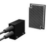 Fiber optic sensor head, retro-reflective, transparent object detectio E32 1566R