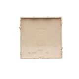 Intermediate switch without pictogram, (module), 10AX, quick connection, cream white/electro white