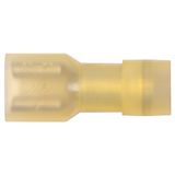 Receptacle terminal in full insulation PA MSEPA_6,3-1/100