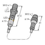 Photoelectric Sensor Diffuse Mode Sensor with Fixed-Field Background Suppression   M12PFF50Q5