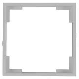 Adapter frame 55x55 mm to 50x50 mm, silver, 1 pack = 5 pcs.