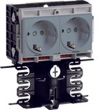 acc.box without cover SL20080, 2xSTD, al