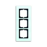 carat®, Frames, Cover frame 3gang, glass white