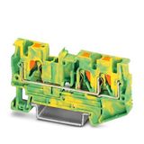 PT 4-TWIN-PE-D-R-CLXM - Protective conductor terminal block