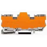 1-conductor/1-pin terminal block for pluggable modules 4-pole with 2 j