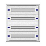 Modular chassis 2-12K, 4-rows, complete