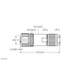 Field-Wireable Connector Industrial Ethernet   FW-ERKSM0426-FD-P-0408